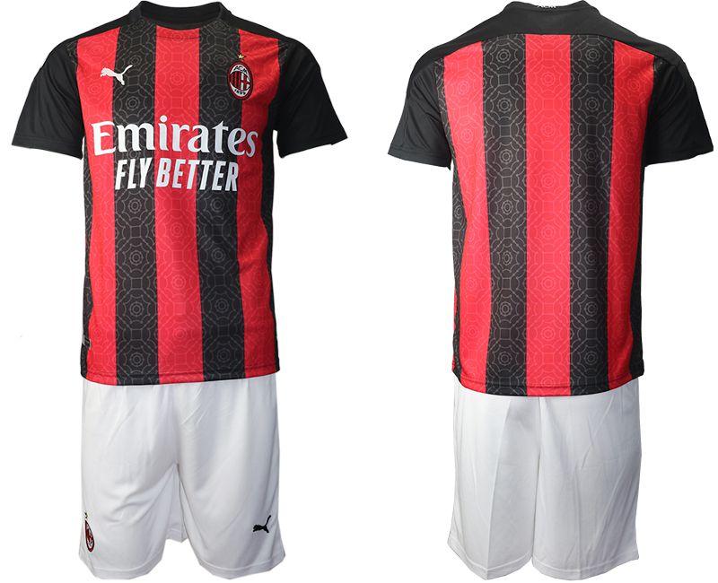 Men 2020-2021 club AC milan home red Soccer Jerseys->ac milan jersey->Soccer Club Jersey